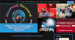 Desktop Screenshot of coldplaycorner.com